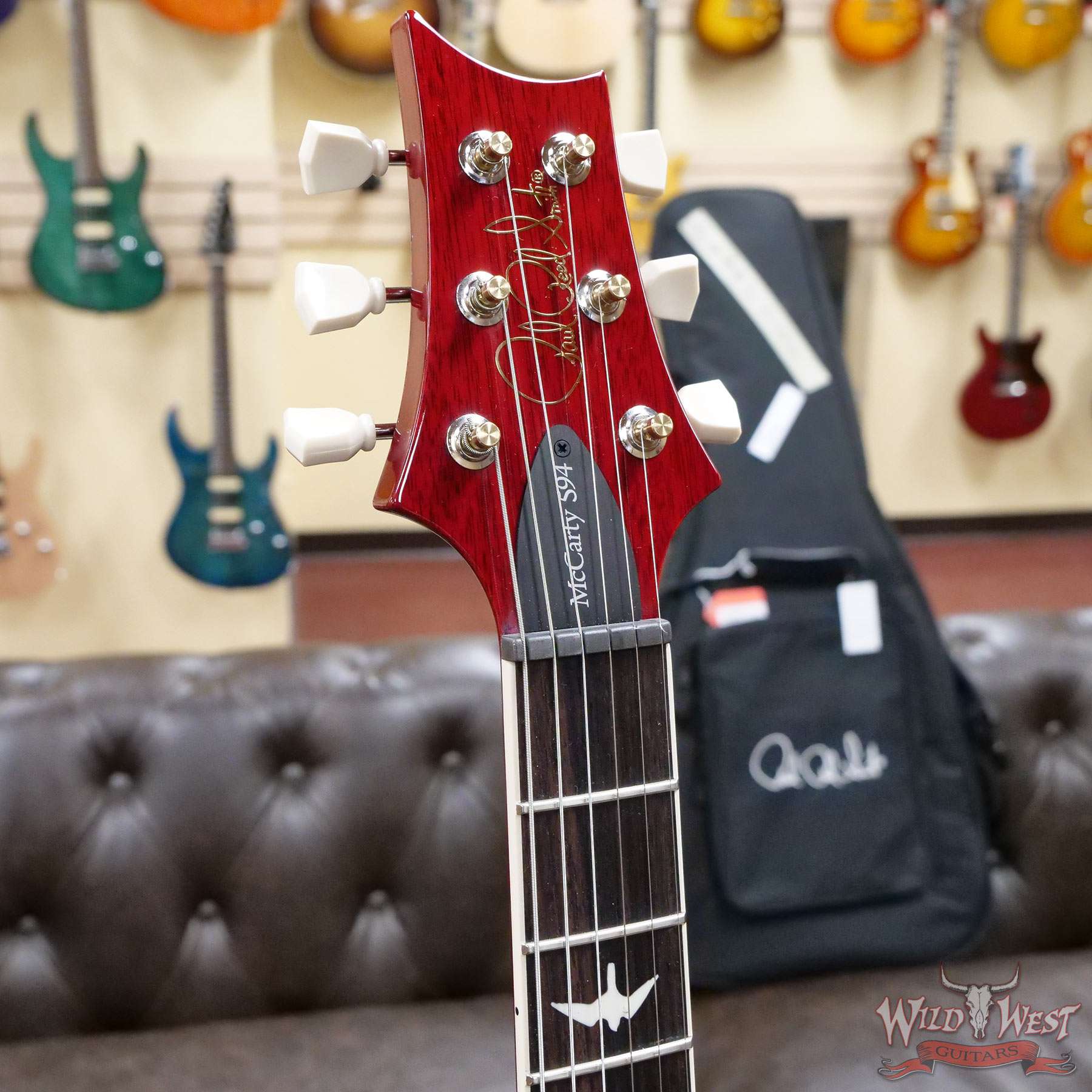 prs-s2-594-red-s2047700-hf__wwg.jpg Paul Reed Smith PRS S2 McCarty 594 Flame Maple Top Scarlet Red - Image 6