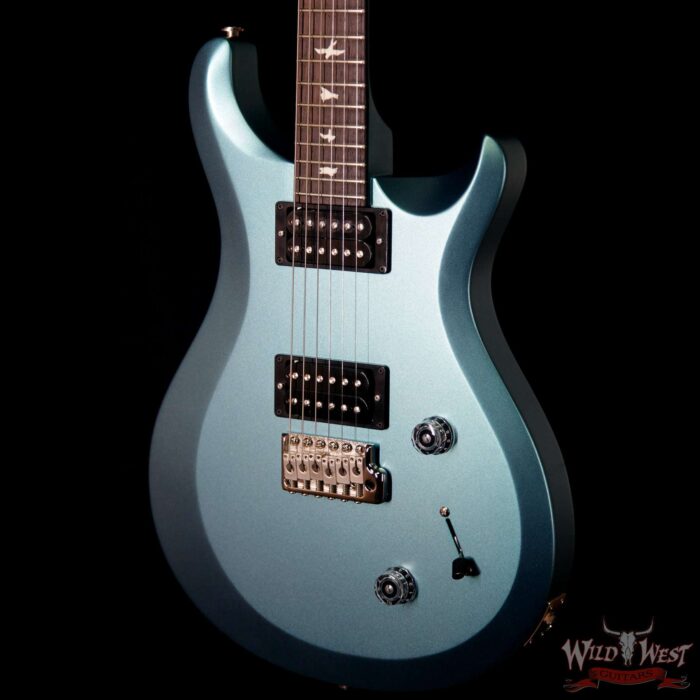 Paul Reed Smith PRS S2 Custom 22 Rosewood Fretboard Satin Aqua Metallic - Image 2