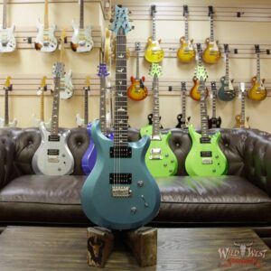 Paul Reed Smith PRS S2 Custom 22 Rosewood Fretboard Satin Aqua Metallic - Image 4