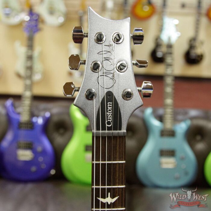 Paul Reed Smith PRS S2 Custom 22 Rosewood Fretboard Platinum Metallic - Image 5