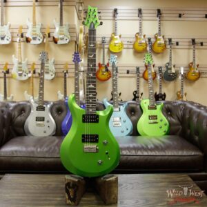 Paul Reed Smith PRS S2 Custom 22 Rosewood Fretboard Satin Jewel Lime Metallic - Image 4