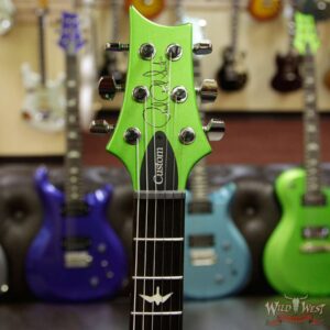 Paul Reed Smith PRS S2 Custom 22 Rosewood Fretboard Satin Jewel Lime Metallic - Image 5