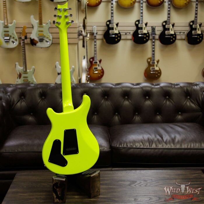 Paul Reed Smith PRS S2 Custom 22 Semi-Hollow Rosewood Fretboard Neon Yellow - Image 9