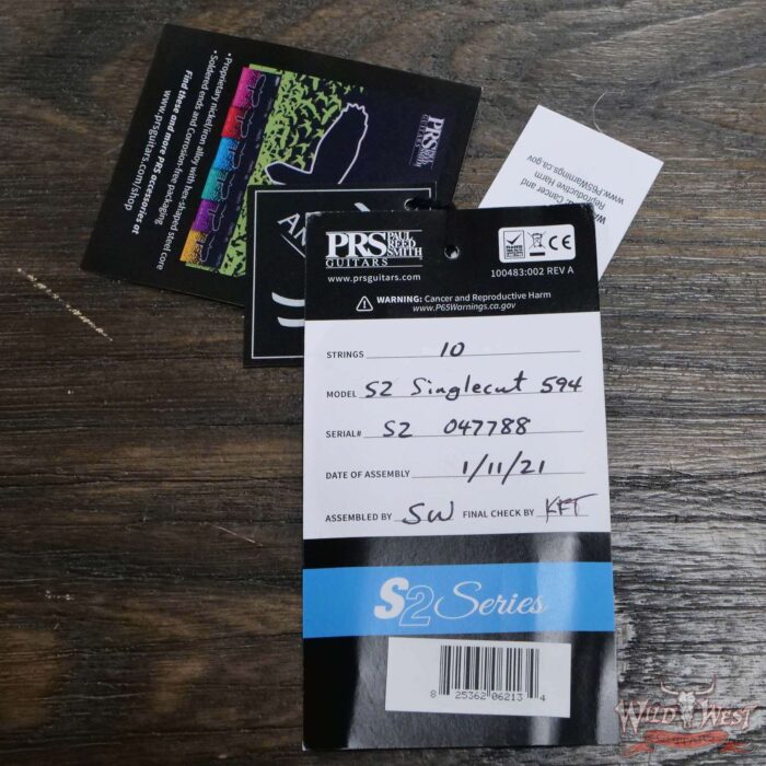 Paul Reed Smith PRS S2 McCarty 594 Singlecut Tri-Color Sunburst - Image 11