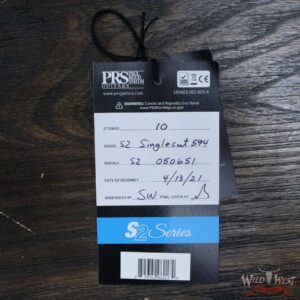 Paul Reed Smith PRS S2 McCarty 594 Singlecut Amber Smokeburst - Image 10