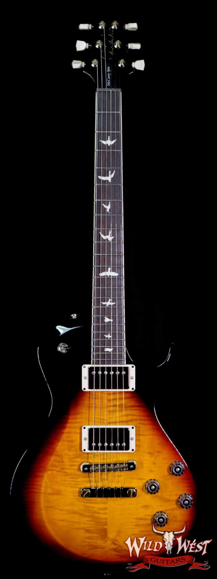 Paul Reed Smith PRS S2 McCarty 594 Singlecut Amber Smokeburst - Image 1