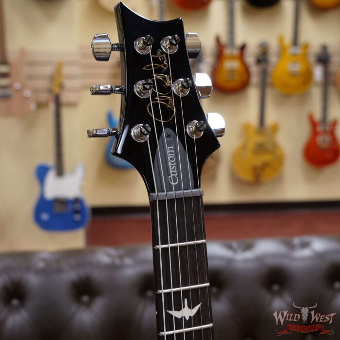 Paul Reed Smith PRS S2 Custom 22 Semi-Hollow Rosewood Fingerboard Solid Black - Image 6
