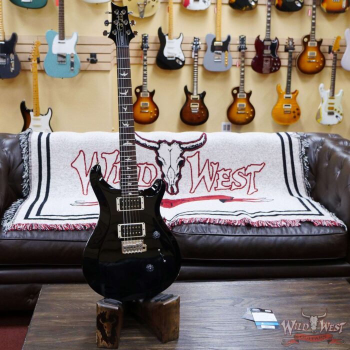 Paul Reed Smith PRS S2 Custom 24 Rosewood Fingerboard Solid Black - Image 4
