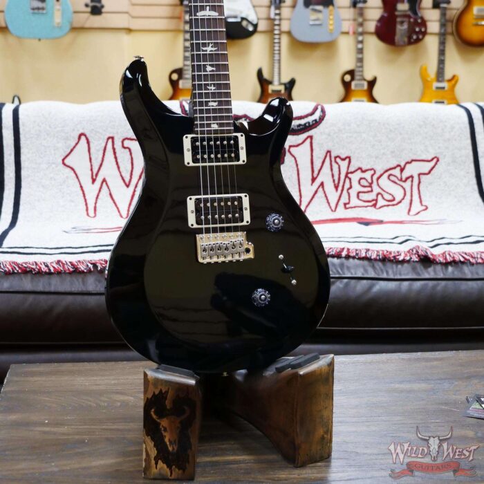 Paul Reed Smith PRS S2 Custom 24 Rosewood Fingerboard Solid Black - Image 6