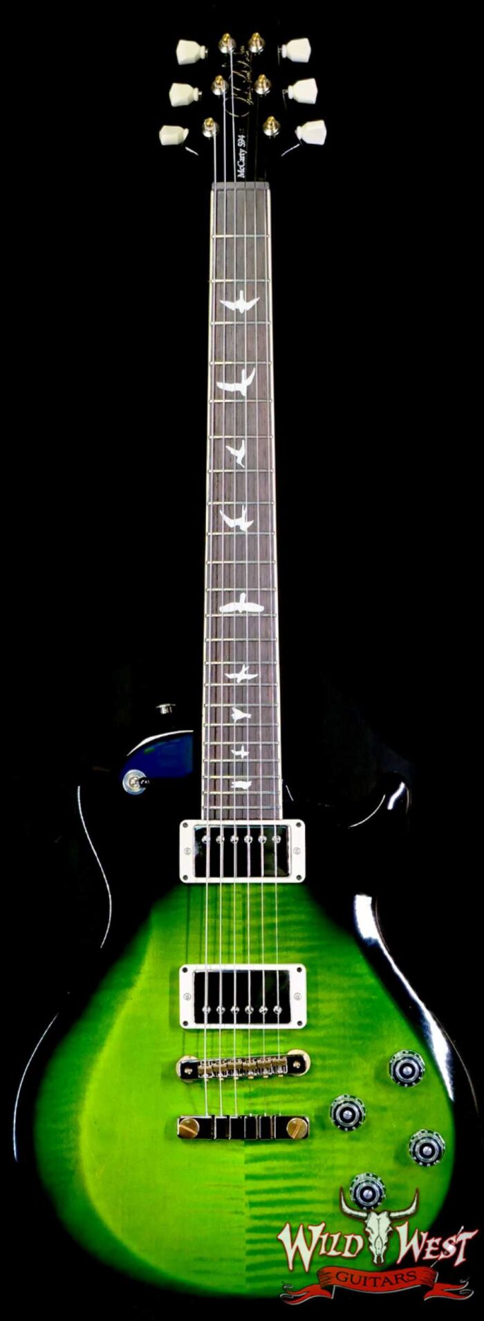Paul Reed Smith PRS S2 McCarty 594 Singlecut SC594 Eriza Verde Smokeburst 8.35 LBS - Image 1