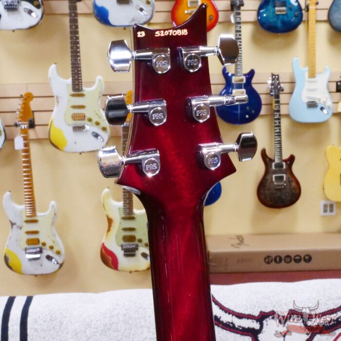 Paul Reed Smith PRS 10th Anniversary S2 Custom 24 Limited Edition Fire Red 7.95LBS - Image 8