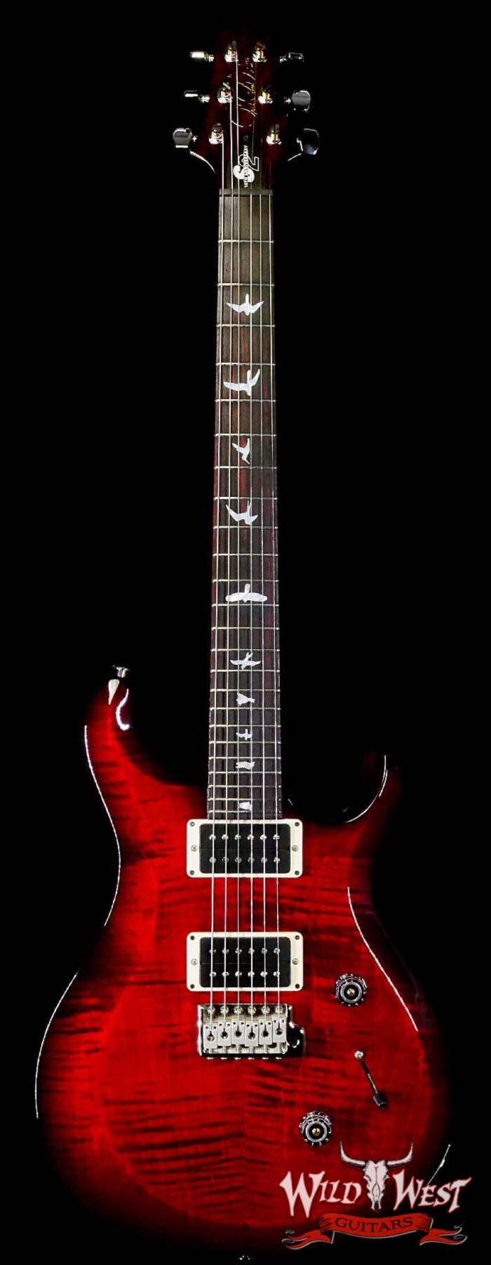 Paul Reed Smith PRS 10th Anniversary S2 Custom 24 Limited Edition Fire Red 7.95LBS - Image 1