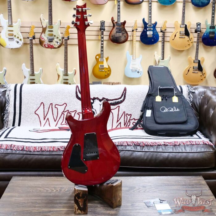 Paul Reed Smith PRS 10th Anniversary S2 Custom 24 Limited Edition (USA Pickups) Bonnie Pink Cherry Burst 7.70 LBS - Image 7
