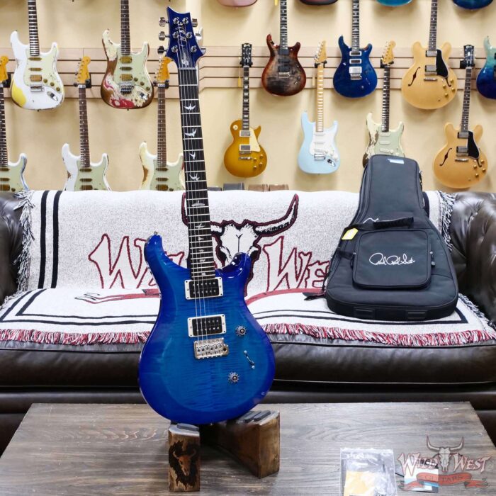 Paul Reed Smith PRS 10th Anniversary S2 Custom 24 (USA Pickups) Limited Edition Lake Blue 7.65 LBS - Image 4
