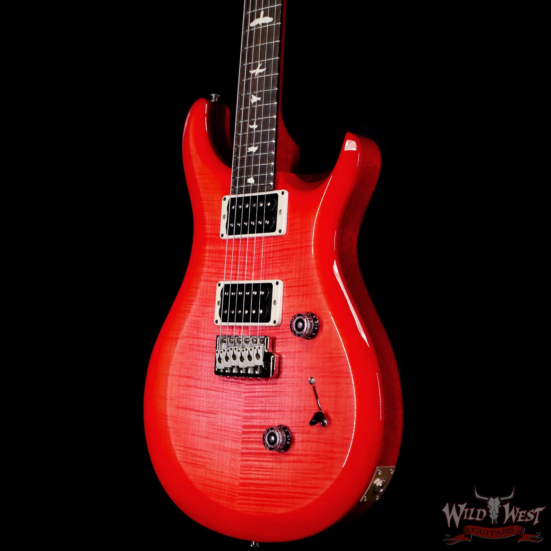 prs-s2072081-br__wwg.jpg Paul Reed Smith PRS S2 Custom 24 Bonnie Pink Cherry Burst 7.45 LBS - Image 2