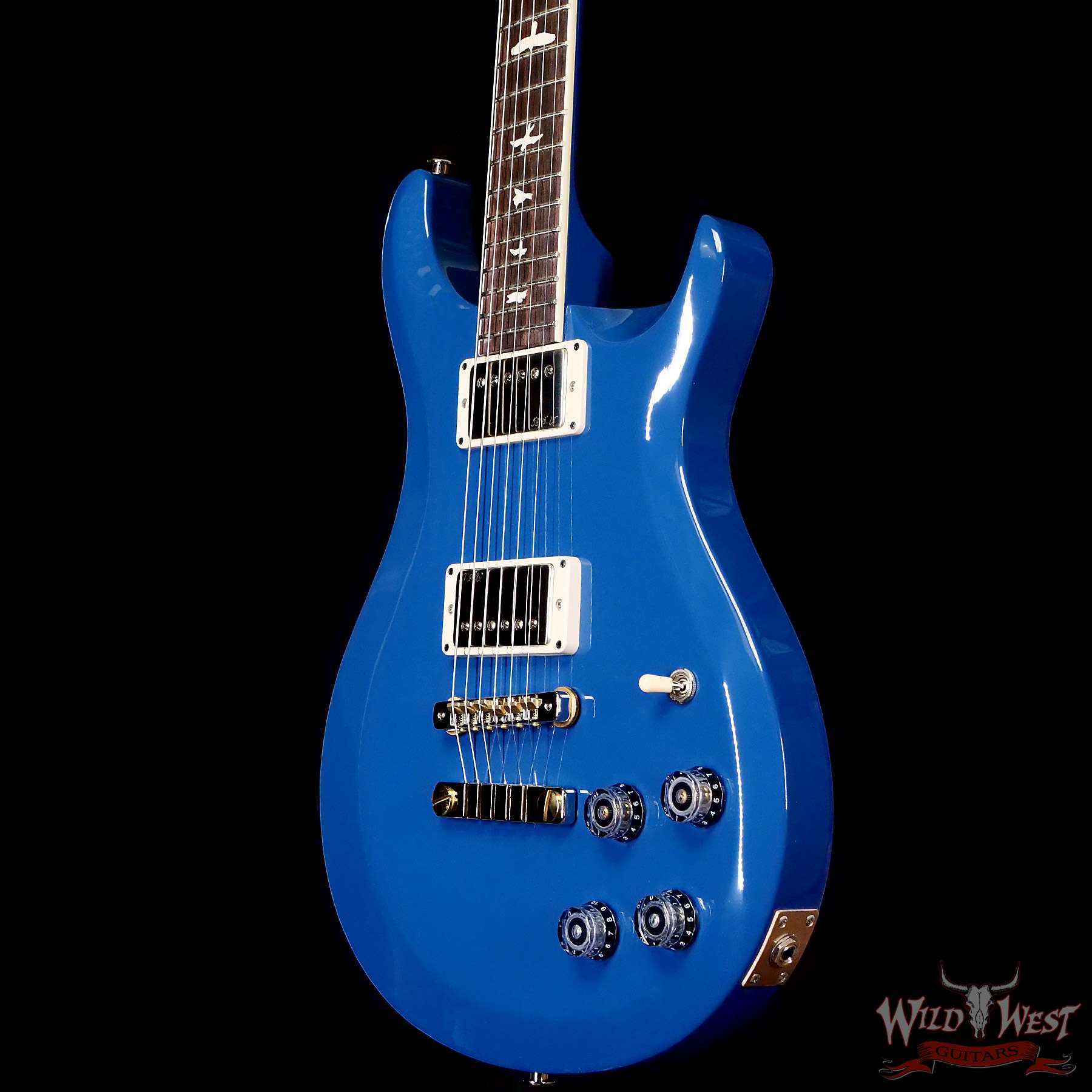 prs-s2073050-br__wwg.jpg Paul Reed Smith PRS S2 Serise McCarty 594 Thinline Space Blue 6.35 LBS - Image 2