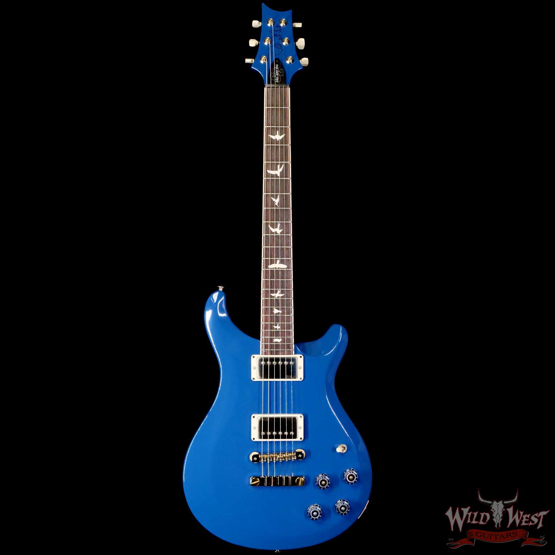 prs-s2073050-c1__wwg.jpg Paul Reed Smith PRS S2 Serise McCarty 594 Thinline Space Blue 6.35 LBS - Image 3