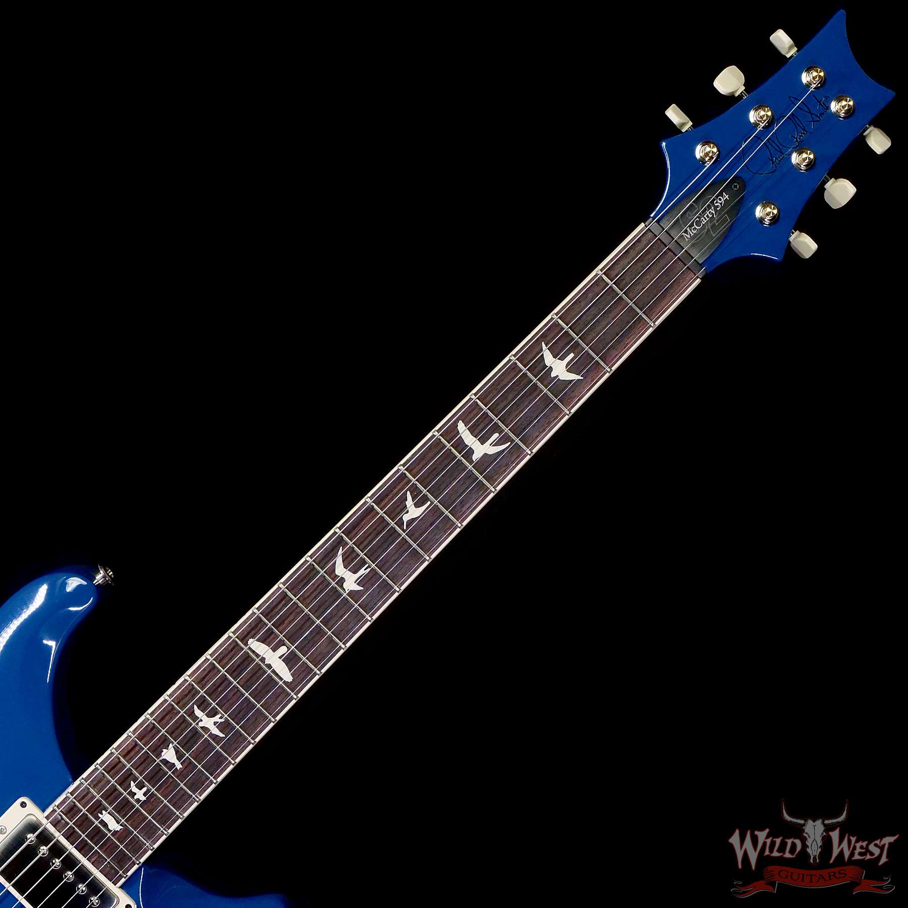 prs-s2073050-c2__wwg.jpg Paul Reed Smith PRS S2 Serise McCarty 594 Thinline Space Blue 6.35 LBS - Image 4