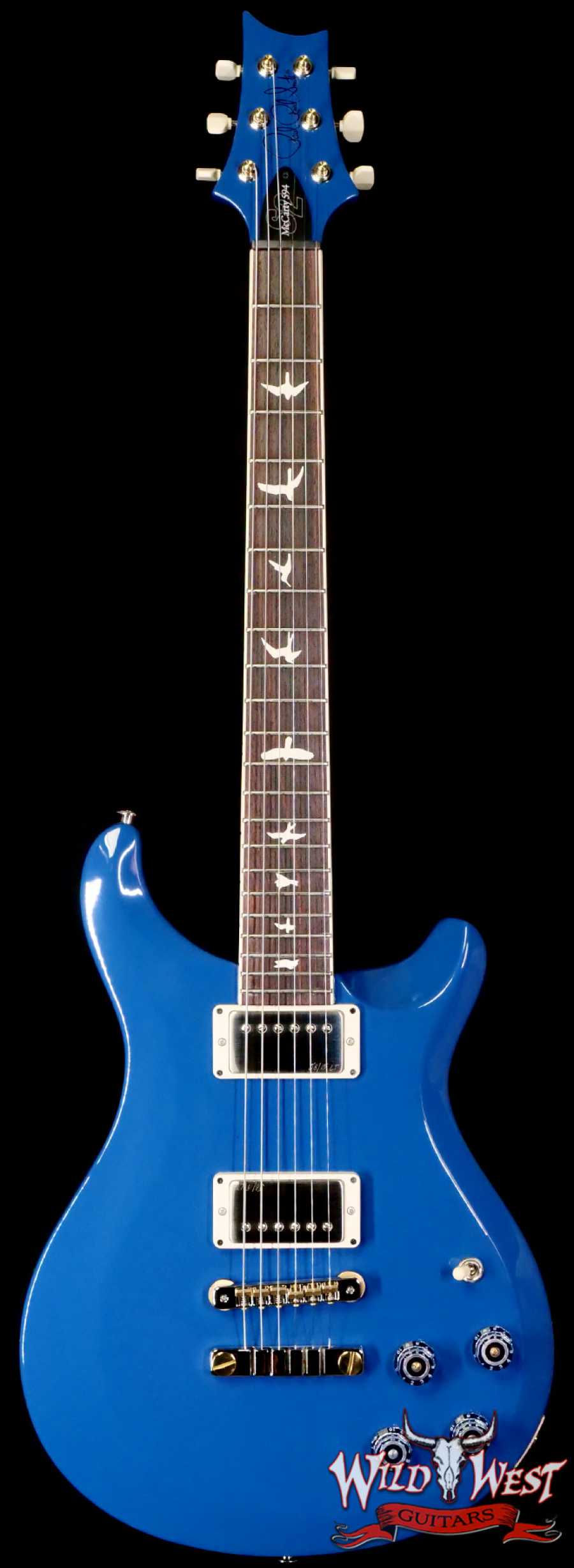 prs-s2073050-main__wwg_large.jpg Paul Reed Smith PRS S2 Serise McCarty 594 Thinline Space Blue 6.35 LBS - Image 1