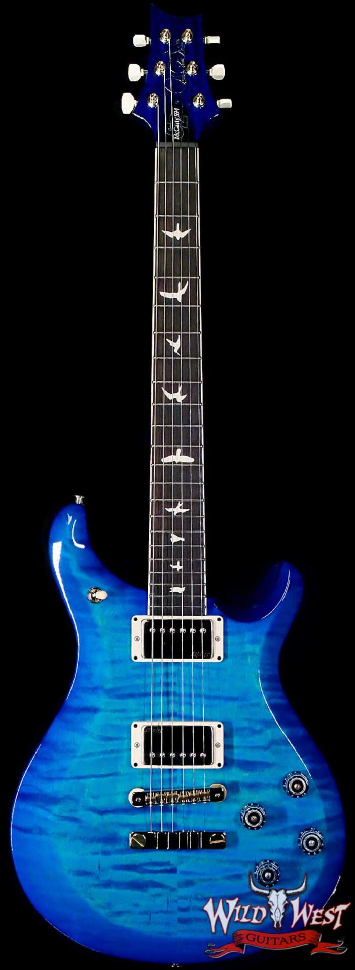 Paul Reed Smith PRS S2 Series McCarty 594 with 58/15 LT Pickups Lake Blue 7.30 LBS - Image 1