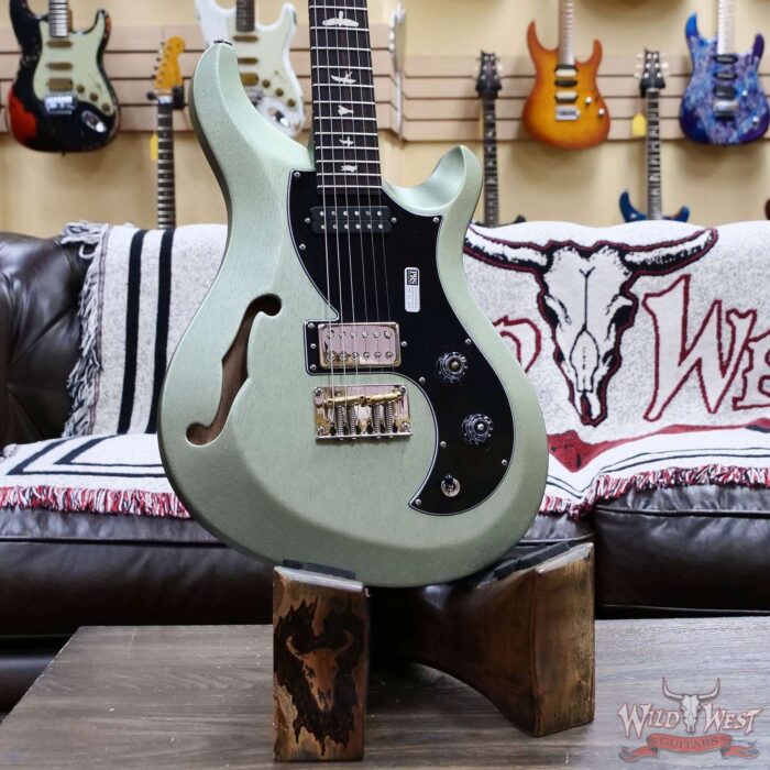 2025 Paul Reed Smith PRS S2 Vela Semi-Hollow Satin Mavis Mint Metallic 5.95 lbs - Image 5
