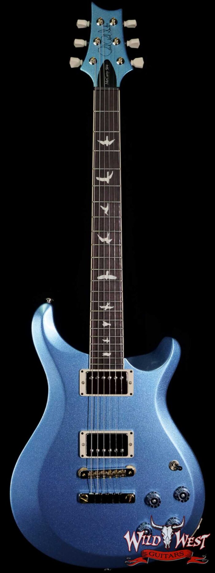 Paul Reed Smith PRS S2 McCarty 594 Thinline Frost Blue Metallic - Image 1