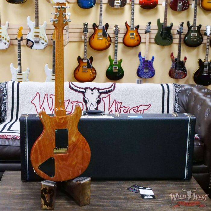 Paul Reed Smith PRS Core Series Santana Retro Rosewood Fingerboard Cherry Sunburst Natural Back - Image 9