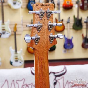 Paul Reed Smith PRS Core Series Santana Retro Rosewood Fingerboard Cherry Sunburst Natural Back - Image 10