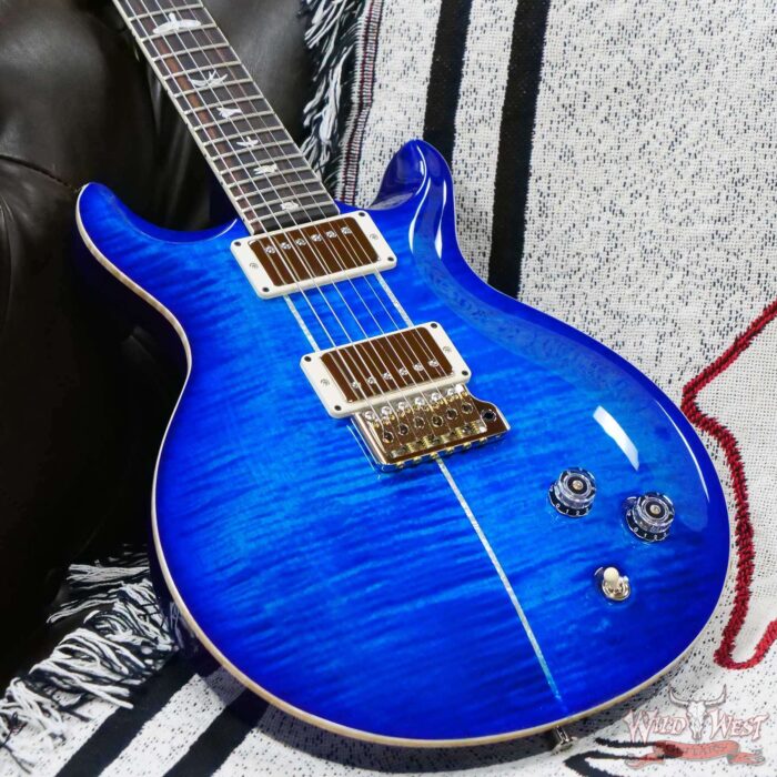 Paul Reed Smith PRS Core Series Santana Retro Rosewood Fingerboard Blue Matteo - Image 8