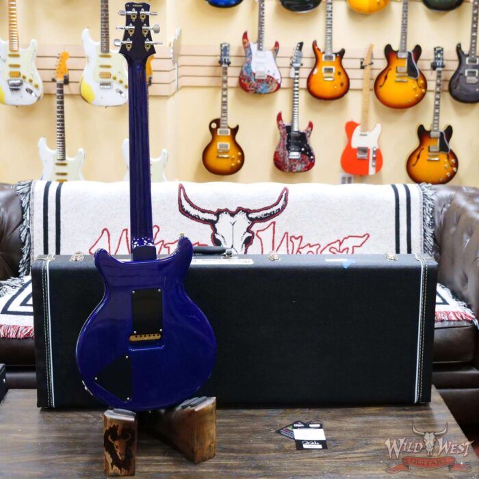 Paul Reed Smith PRS Core Series Santana Retro Rosewood Fingerboard Blue Matteo - Image 9