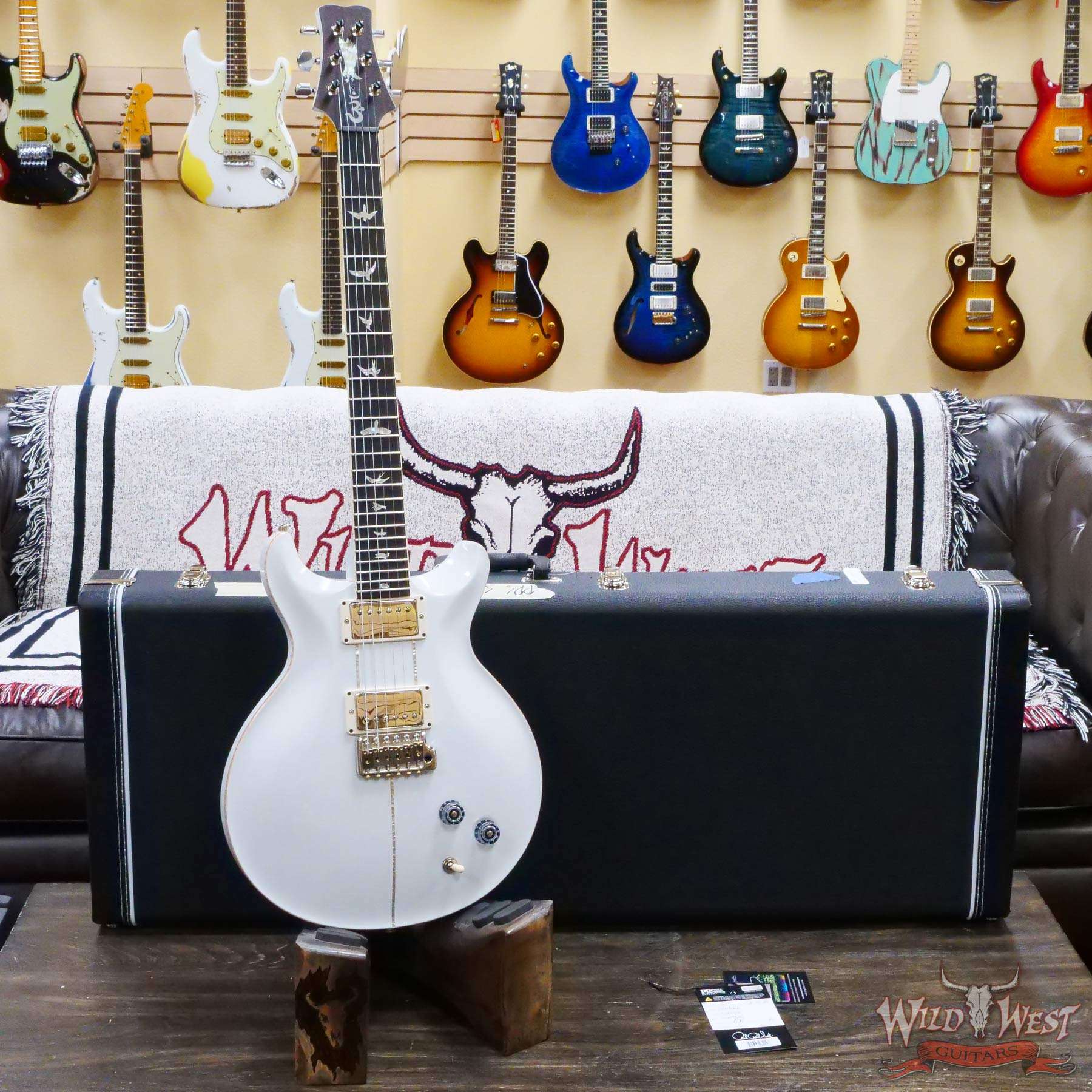 prs-santana-365441-d1__wwg.jpg Paul Reed Smith PRS Core Santana Retro Rosewood Fingerboard Antique White - Image 6