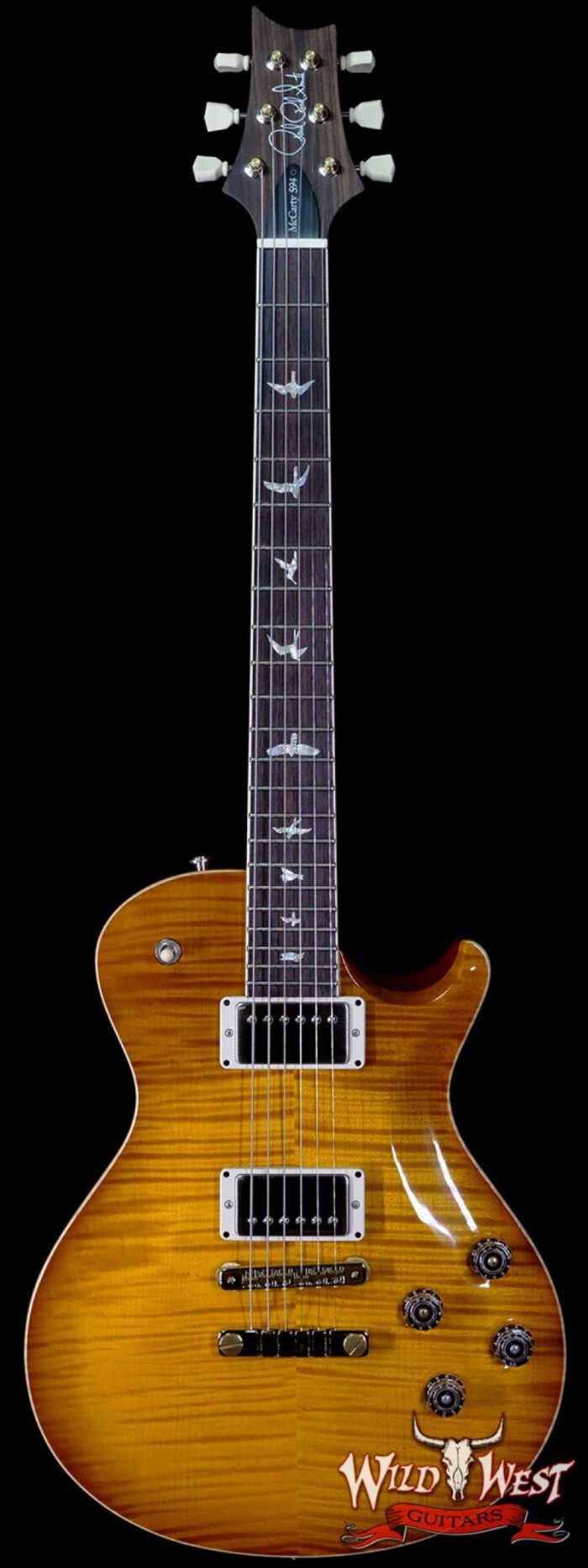 Paul Reed Smith PRS Core McCarty 594 Singlecut Flame Maple Top East Indian Rosewood Board McCarty Sunburst - Image 1