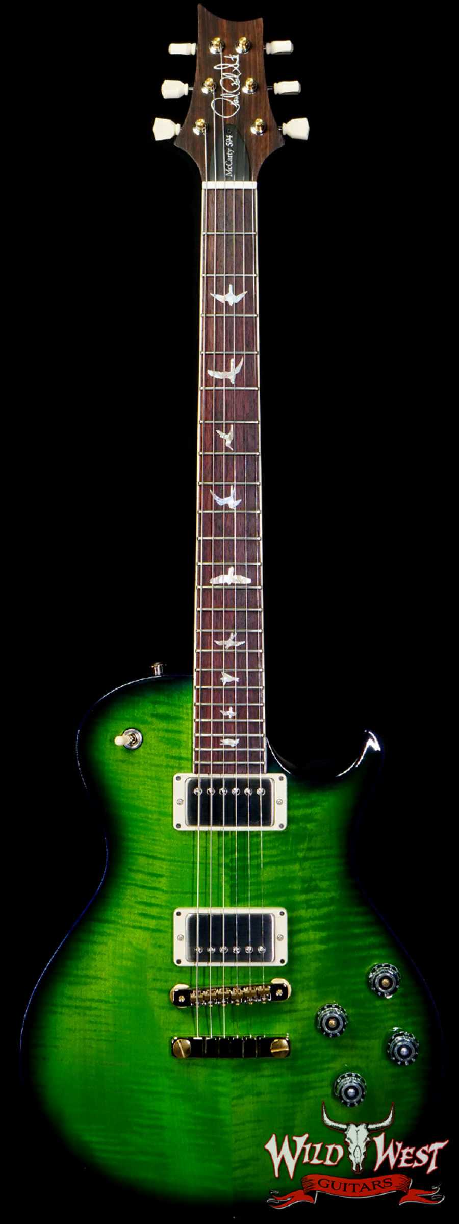 prs-sc594-337063-main__wwg_large.jpg Paul Reed Smith PRS Core McCarty 594 Singlecut SC594 Eriza Verde Blue Burst - Image 1