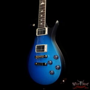 Paul Reed Smith PRS S2 McCarty 594 Singlecut SC594 Satin Frost Blue Metallic Smokeburst - Image 2