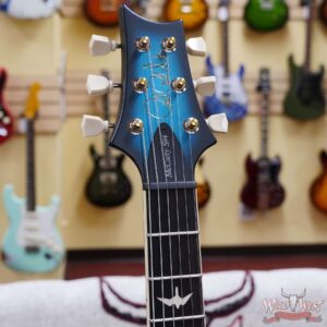 Paul Reed Smith PRS S2 McCarty 594 Singlecut SC594 Satin Frost Blue Metallic Smokeburst - Image 6