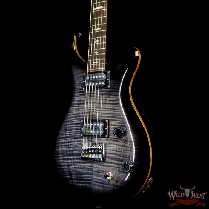 Paul Reed Smith PRS SE Series 277 Baritone Electric Guitar Charcoal Burst - Image 2
