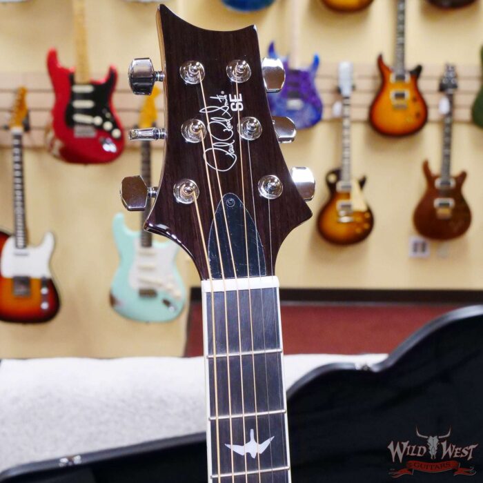 Paul Reed Smith PRS SE A40E Ebony Fretboard Ovangkol Side & Back Electric Acoustic Guitar Natural - Image 5