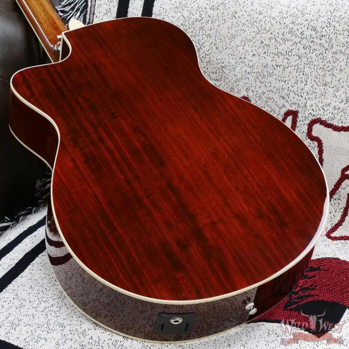 Paul Reed Smith PRS SE A40E Ebony Fretboard Ovangkol Side & Back Electric Acoustic Guitar Natural - Image 9