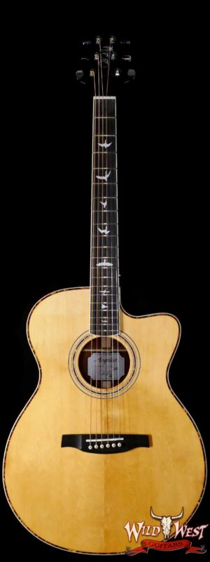 Paul Reed Smith PRS SE A40E Ebony Fretboard Ovangkol Side & Back Electric Acoustic Guitar Natural