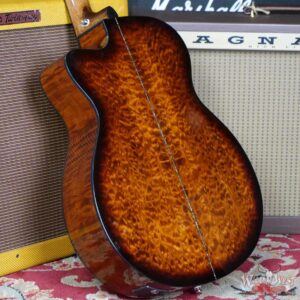 Paul Reed Smith PRS SE A55E Cutaway Eletric-Acoustic Guitar Quilted Maple Back & Side Natural w/ Black Gold Burst - Image 6