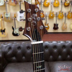 Paul Reed Smith PRS SE A55E Cutaway Eletric-Acoustic Guitar Quilted Maple Back & Side Black Gold Burst - Image 5