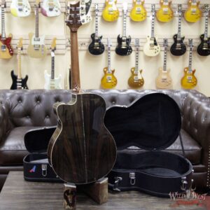 PRS SE A60E Cutaway Electric-Acoustic Guitar Sitka Spruce Top with Ziricote Back & Side Ebony Fingerboard - Image 12