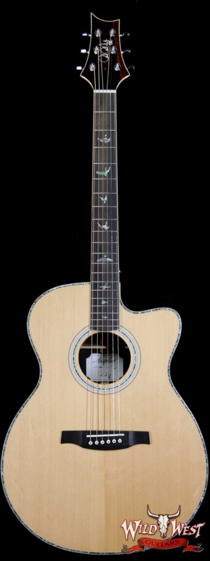 PRS SE A60E Cutaway Electric-Acoustic Guitar Sitka Spruce Top with Ziricote Back & Side Ebony Fingerboard