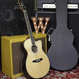 Paul Reed Smith PRS SE A60E Cutaway Electric-Acoustic Guitar Sitka Spruce Top with Ziricote Ebony Fingerboard - Image 4