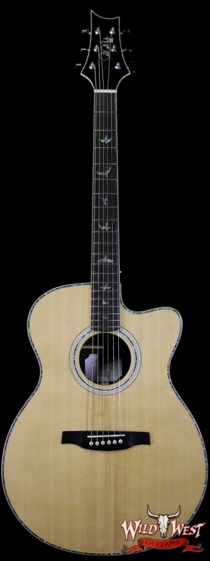 Paul Reed Smith PRS SE A60E Cutaway Electric-Acoustic Guitar Sitka Spruce Top with Ziricote Ebony Fingerboard