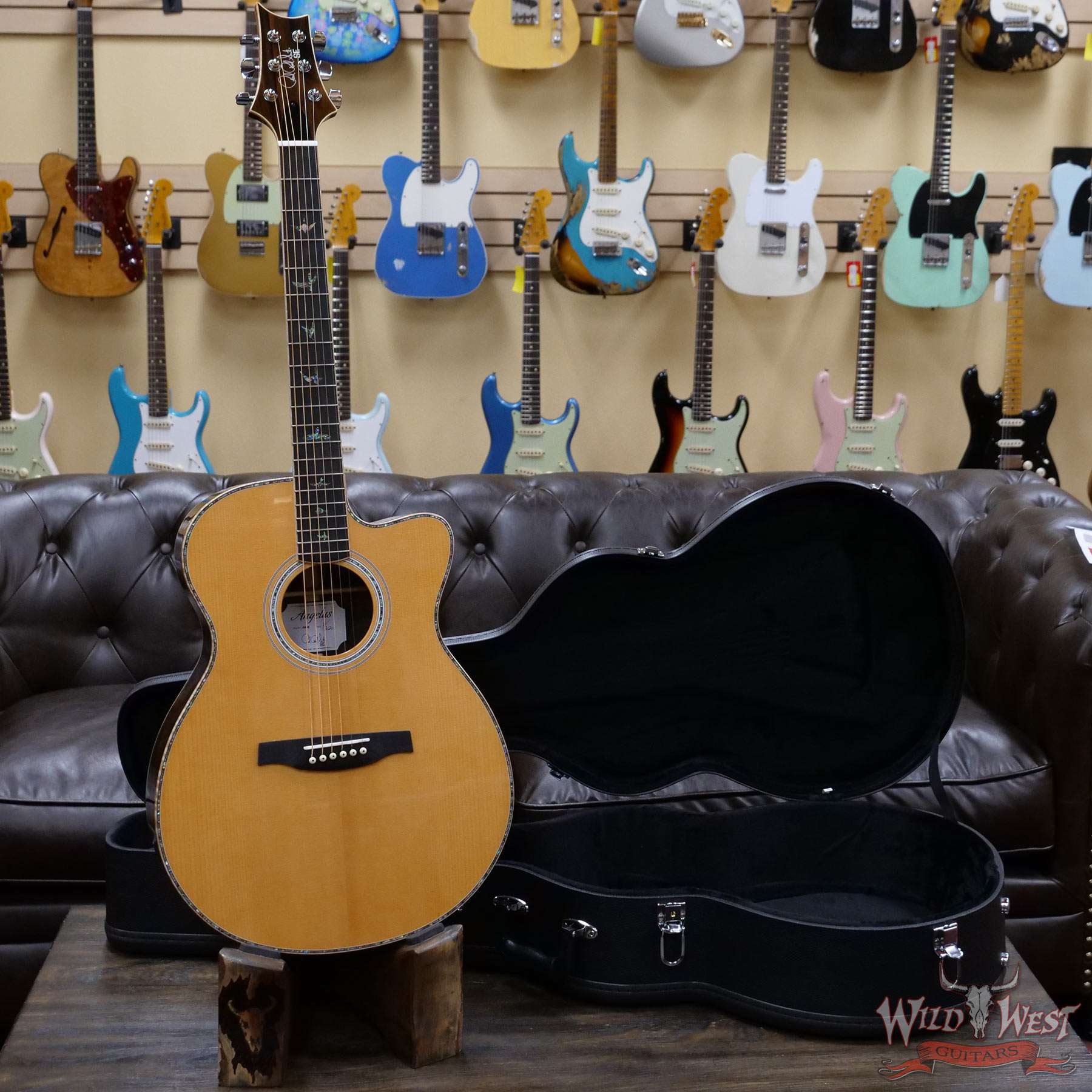 prs-se-a60e-d09759-d1__wwg.jpg PRS SE A60E Cutaway Electric-Acoustic Guitar Sitka Spruce Top Ziricote Back & Side Ebony Fingerboard - Image 4