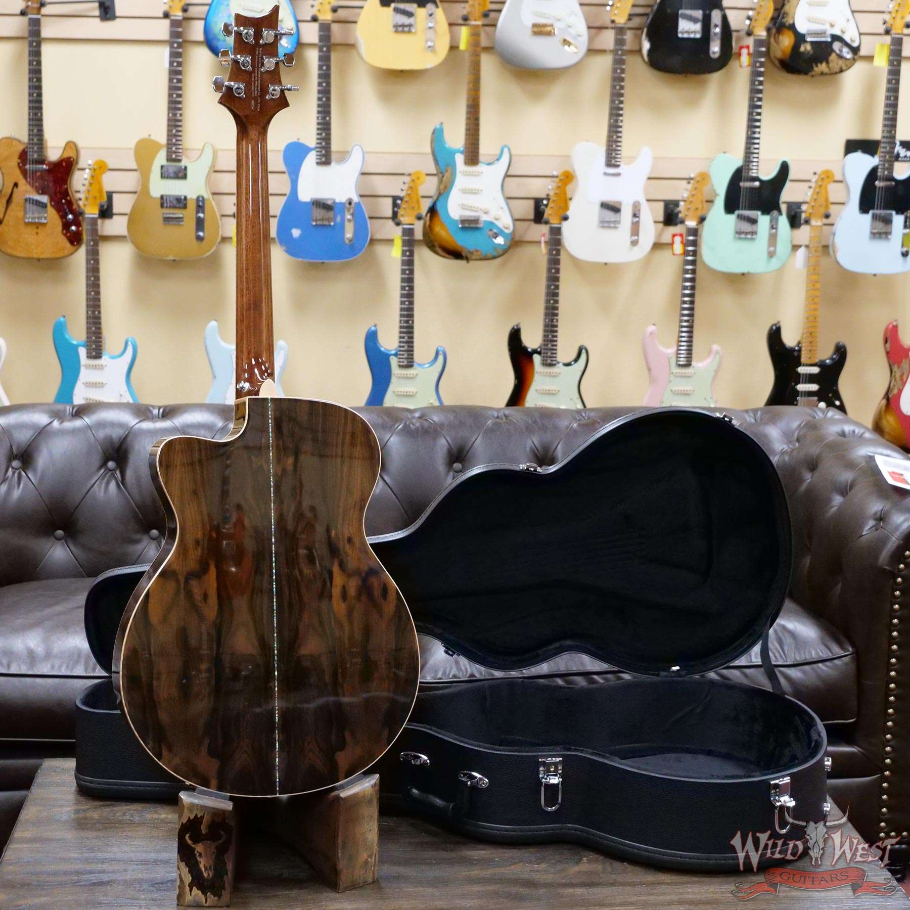 prs-se-a60e-d09759-d3__wwg.jpg PRS SE A60E Cutaway Electric-Acoustic Guitar Sitka Spruce Top Ziricote Back & Side Ebony Fingerboard - Image 7
