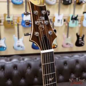 PRS SE A60E Cutaway Electric-Acoustic Guitar Sitka Spruce Top Ziricote Back & Side Ebony Fingerboard - Image 5