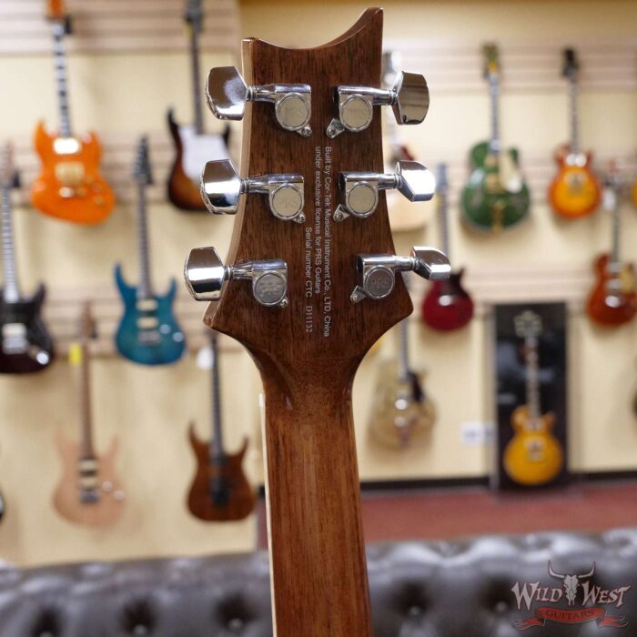 PRS SE A60E Cutaway Electric-Acoustic Guitar Sitka Spruce Top Ziricote Back & Side Ebony Fingerboard - Image 9
