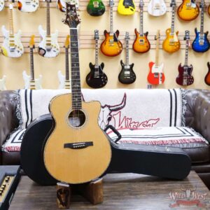 Paul Reed Smith PRS SE A60E Ziricote Back & Side Single Cutaway Electric-Acoustic Guitar - Image 4